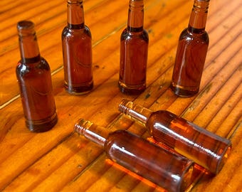 Miniature Bottles - 6 pieces