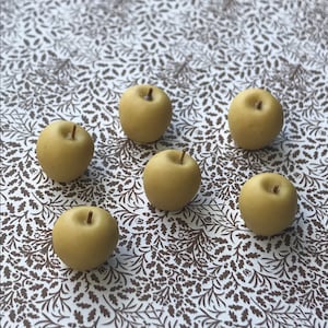 Mele in miniatura per casa delle bambole - 6 pezzi