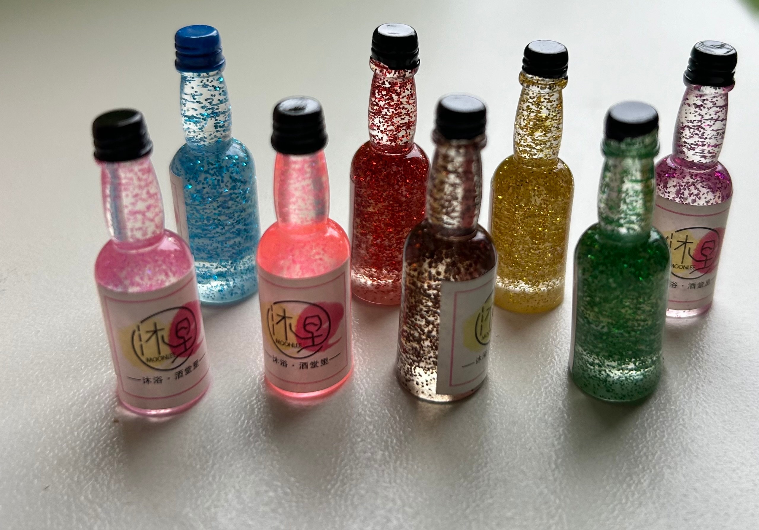 300☆ ハンドメイド ミニチュアドリンク 7点 セット お得 インテリア 小物 ミニチュアドリンク - 7個 - Etsy 日本