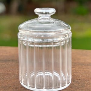 Dollhouse Miniature Glass Jar