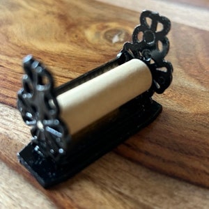 Dollhouse Miniature Paper Towel Dispenser - your choice color