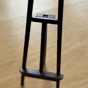 Dollhouse Miniature Tall Easel