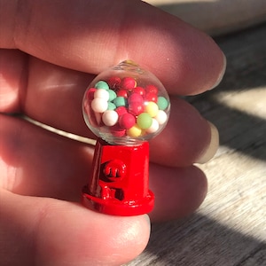 Dollhouse Miniature Gumball Machine - Your Choice Type - Etsy