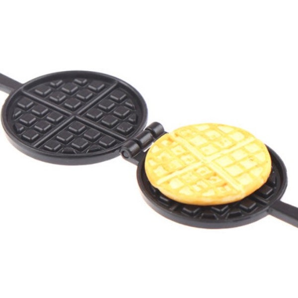 Dollhouse Miniature Waffle Iron - your choice color