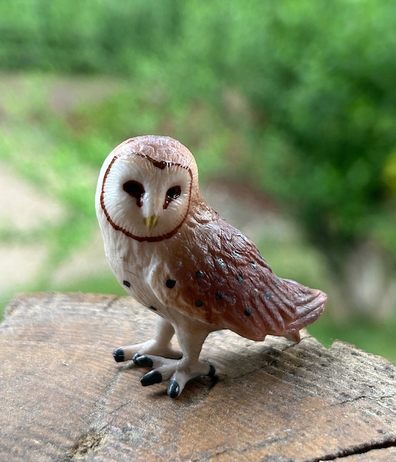 Birds Little Barn Owl ブラウン 0432 Miniature Owls - Your Choice Type - Etsy Canada