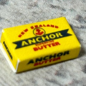 Dollhouse Miniature Anchor Butter