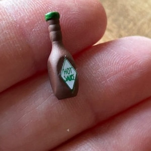Dollhouse Miniature Hot Sauce