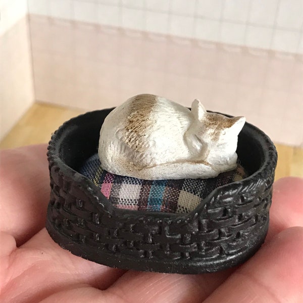 Dollhouse Miniatures Cat Etsy