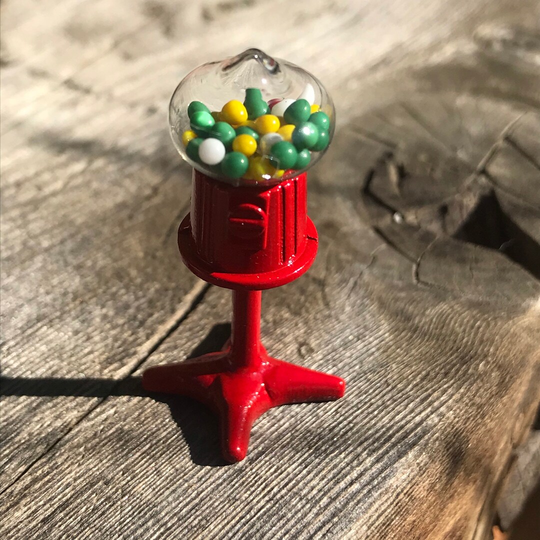 Dollhouse Miniature Gumball Machine - Your Choice Type - Etsy
