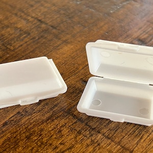 Puppenhaus Miniatur Take Out Container - 2 Stück