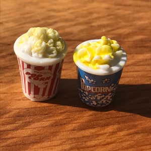 Dollhouse Miniature Popcorn - 2 pieces
