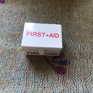 Dollhouse Miniature First Aid Box