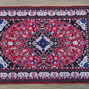 Miniature Oriental Rug