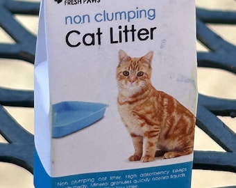 Miniature Cat Litter or Cat Box Liner - your choice type