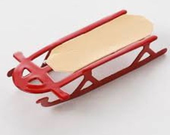 Dollhouse Miniature Toy Sled