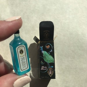 Dollhouse Miniature Liquor Bottle - your choice type