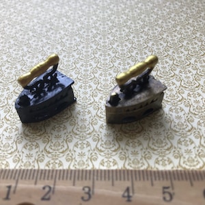 Dollhouse Miniature Iron - your choice color