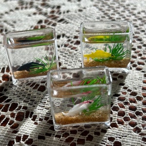Dollhouse Miniature Fish - your choice color