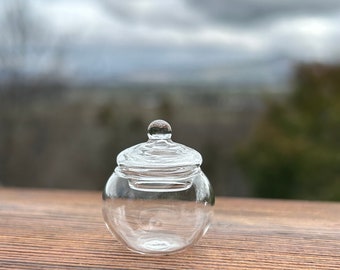 Dollhouse Miniature Glass Jar - your choice type