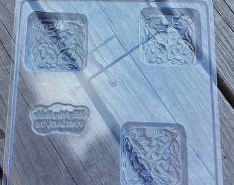 Celtic Dragons Soap Mold