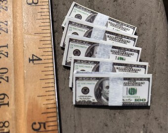 Miniature Banknotes/Money Bills - your choice type - 2 bundles