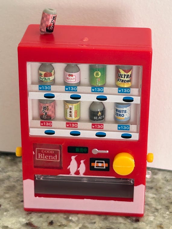 ミニチュア自動販売機 - お好みのタイプ - Etsy 日本