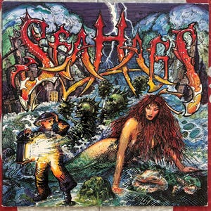 SEA HAGS - self titled debut -  1989 lp