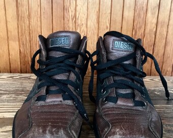 Diesel Boots - Etsy