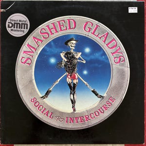 SMASHED GLADYS - Social Intercourse -  1988 lp