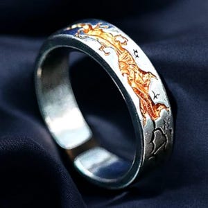 Gold River Adjustable Ring for Men by Velkir Elegant Men's Jewelry in ...