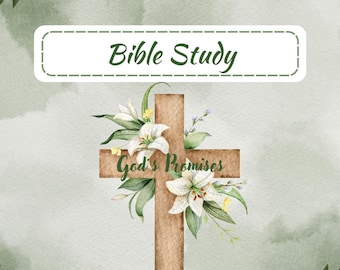 God's Promises Bible Study Planner