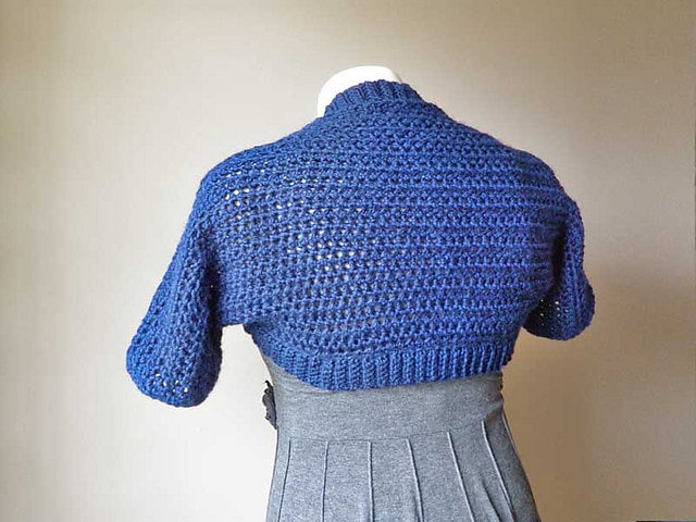 INSTANT DIGITAL PATTERN Any Size Bolero Easy Crochet Pattern - Etsy Canada