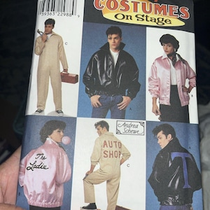 grease fancy dress mens Men's Costume diy grease mens costume
