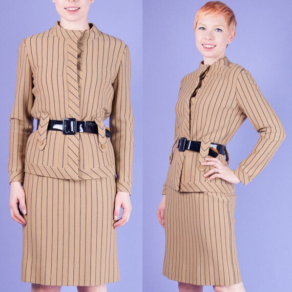 NWT Vtg 60s Mod Gino Paoli Italian Stripe Knit Ski