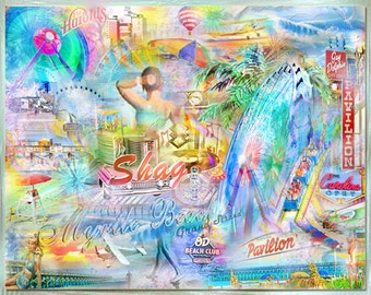 Myrtle Beach an Artistic Collage