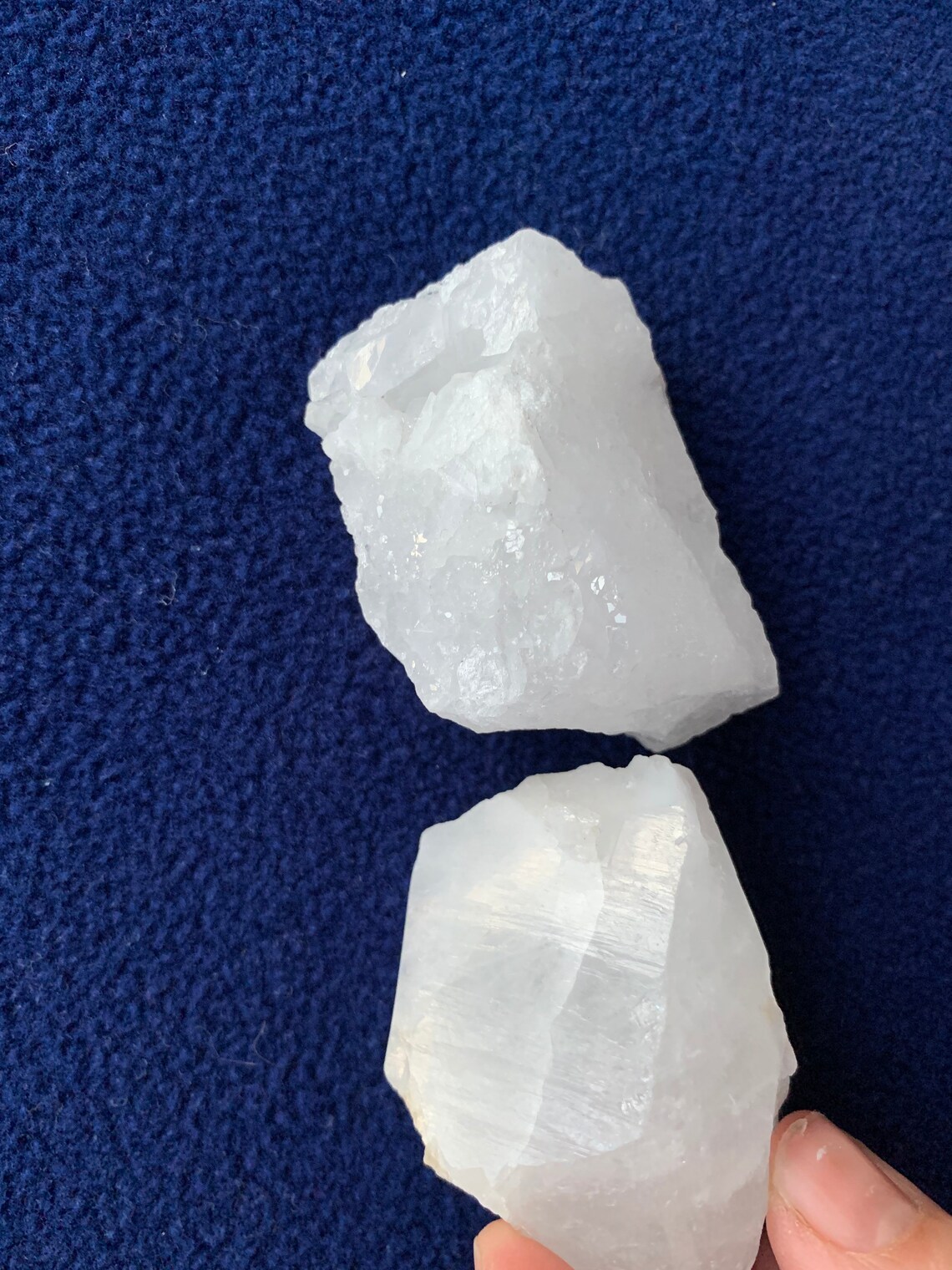 Quartz Pieces Medium Set of 3 Etsy
