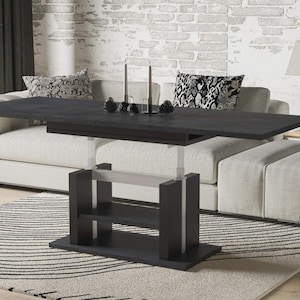 Couchtisch DIOR 110-170 cm Eiche/MDF ausziehbar und höhenverstellbar Wohnzimmertisch Funktionscouchtisch Sofatisch modern design