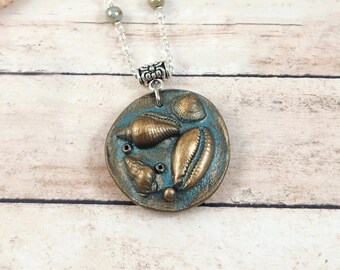 Sea shells pendant (Traveler's collection) #3