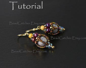 TUTORIAL for Beadwoven Victorian Bead