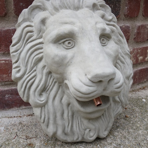 Lion Head Fountain Etsy
