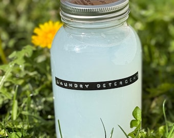 Laundry Detergent, Liquid, All-Natural, Sensitive-Skin, Zero-Waste