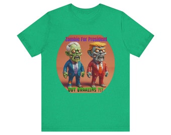 Zombie für Präsidenten T-Shirt - Lustiges antipolitisches Humor-T-Shirt