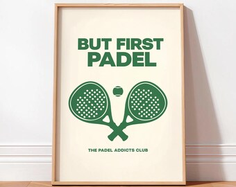 Plaque Décorative Métallique Padel – 10,2 X 40,6 Cm, Imperméable, Anti-UV, Pour Mur Intérieur/extérieur, Cadeau Fan