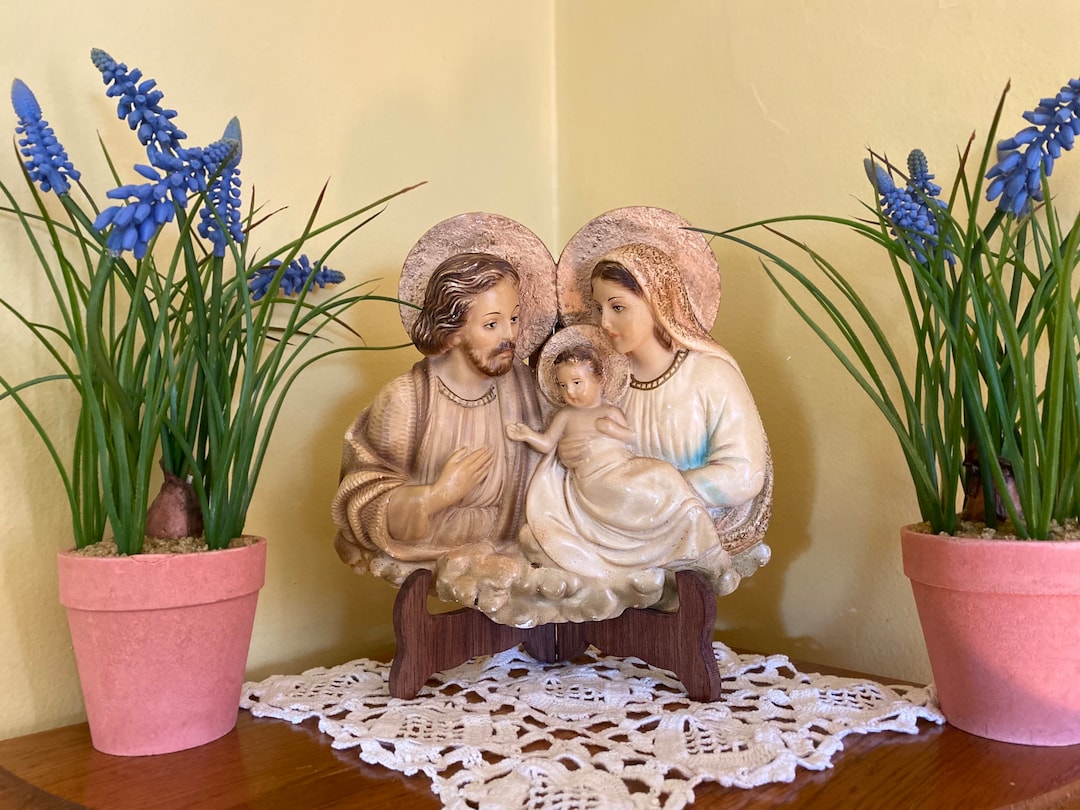 Wall Hanging Holy Family - Etsy