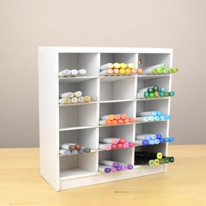 Marker Organizer for Copic, Pen Holder, Desk Organizer, Craft Storage, Gift for Artist, Pro Marker