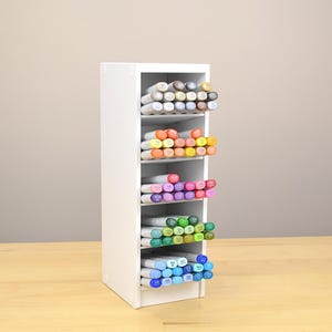 Pen Holder for Copic, Marker Organizer, Desk Organizer, Craft Storage, Gift for Artist, Standard Marker