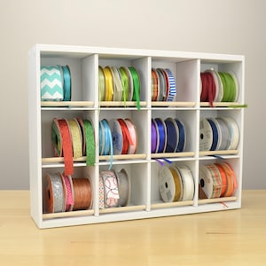 Ribbon Spool Organizer,  holds 3.25&quot; Craft Spools