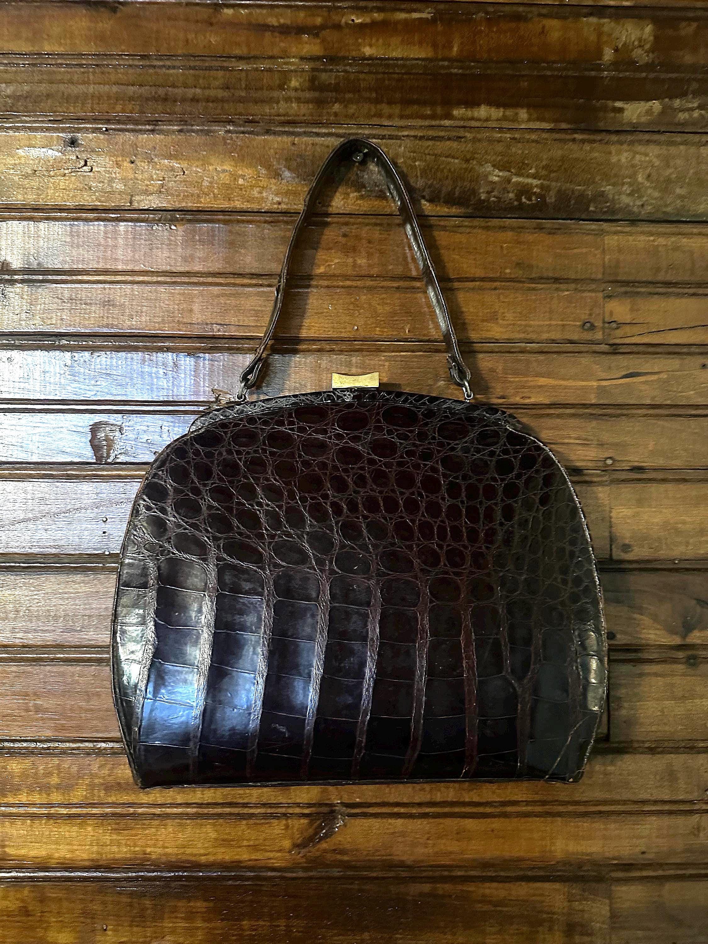 Vintage Burgundy Bag
