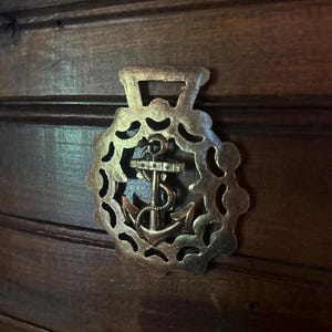 Vintage nautical sailor anchor bottle opener