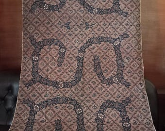 Traditionele Indonesische batik sogan tulis met natuurlijke staat | handgetekend | katoenen stof vintage klassiek | java solokunst textiel